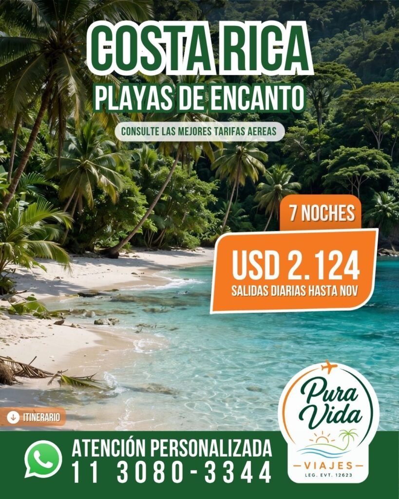 Costa Rica: Playas de Encanto